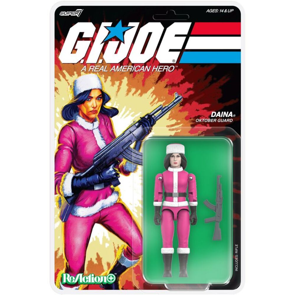 Super7 - G.I. Joe - ReAction+ Wv7 - Daina (Cartoon)  COLLECTIBLES